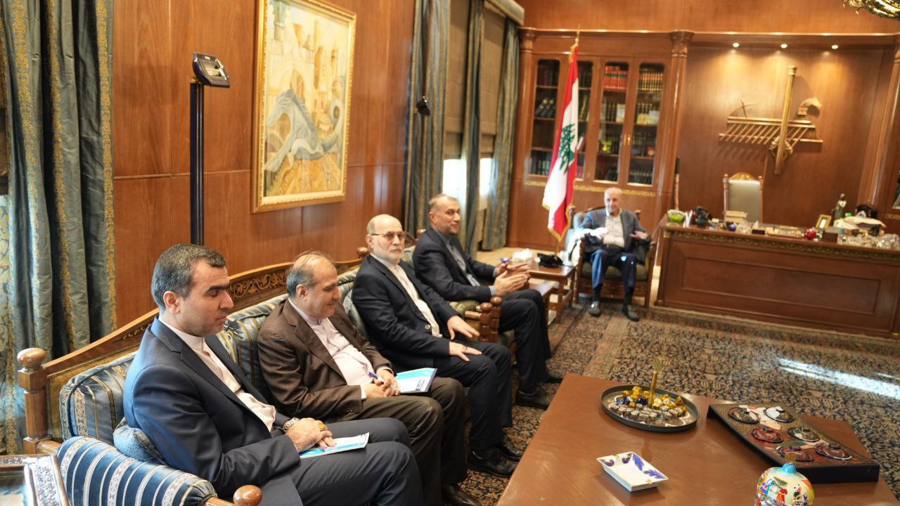 امیرعبداللهیان+-+رئیس+مجلس+لبنان