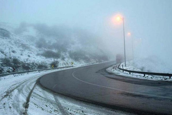 جاده+چالوس+برفی