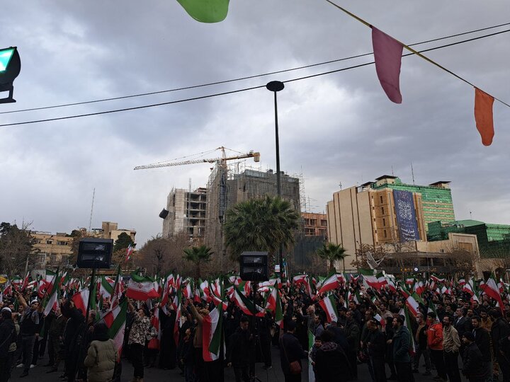 تجمع مردمی «تا پای جان برای ایران» در تهران برگزار شد