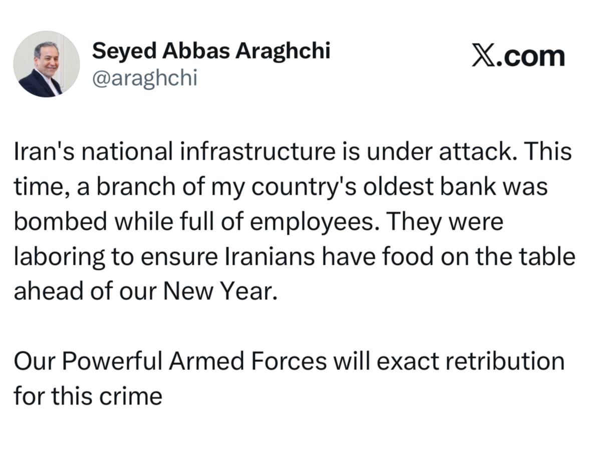 عراقچی+توئیت