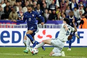 فرانسه 1-1 ایتالیا ؛ آتزوری‌هااز پس فرانسه 10 نفره برنیامد+فیلم‌ گل ها