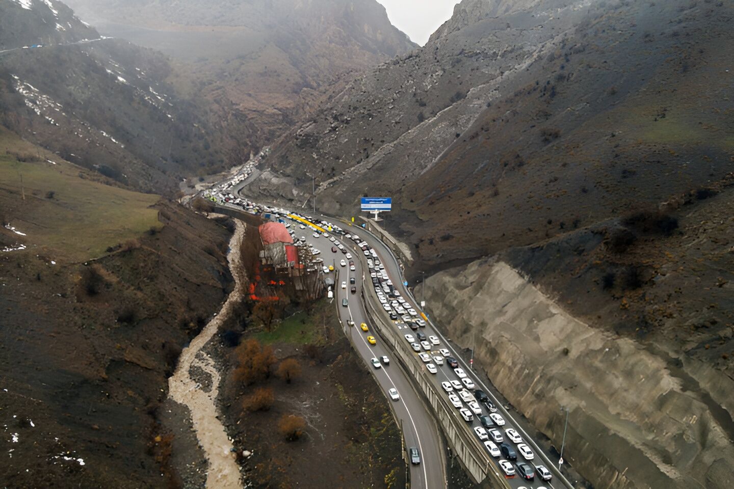 محدودیت تازه تردد در چالوس و آزادراه تهران–شمال