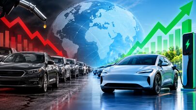 بازار  فروش خودرو تغییر کرد؛ سهم خودروهای بنزینی به زیر ۵۰ درصد رسید
