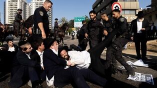 درگیری پلیس اسرائیل با معترضان حریدی در نزدیکی تل‌آویو؛ بحران سربازی در سرزمین های اشغالی ادامه دارد