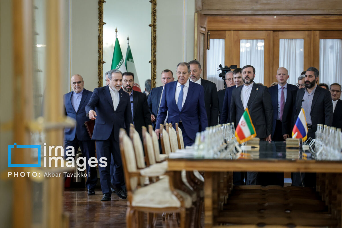 دیدار وزرای خارجه ایران و روسیه