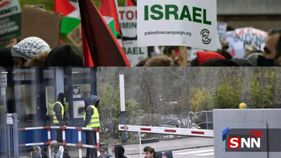 تحصن حامیان فلسطین مقابل کارخانه‌های اسلحه‌سازی در آلمان