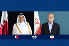 گفت‌وگوی تلفنی رئیس‌جمهور با امیر قطر
