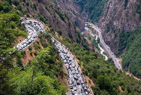وضعیت راه‌ها؛ ترافیک سنگین در محورهای کندوان و هراز