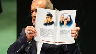گزارش تصویری | سخنرانی رئیس جمهور در نشست مجمع عمومی سازمان ملل متحد