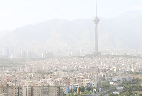 وزش باد شدید و گرد و خاک در تهران