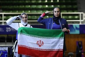 Iran’s female taekwondoka snatches gold medal at 2025 Islamic Solidarity Games