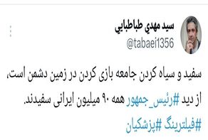 واکنش معاون ارتباطات دفتر پزشکیان به طرح موضوع «خط سفید»
