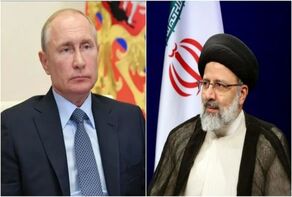 پوتین انتخاب رئیسی به عنوان رئیس جمهور ایران را تبریک گفت