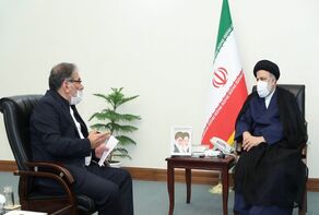اهم ما تباحث به شمخاني مع آية الله رئيسي حول خوزستان