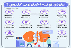 علائم اولیه اختلالات کلیوی!