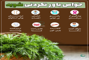 خواص باور نکردنی شوید
