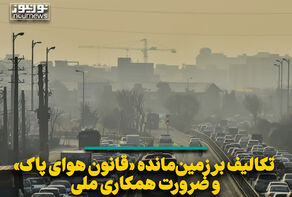تکالیف بر ‌زمین‌مانده «قانون هوای پاک» و ضرورت همکاری ملی