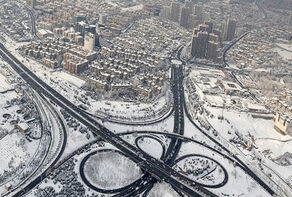 بارش برف در آبعلی رکورد زد