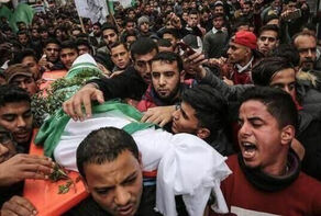 استشهاد شاب فلسطيني برصاص الصهاينة في نابلس