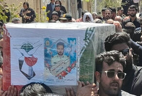 تشييع جثامين شهداء الهجوم الإرهابي في زاهدان