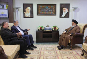 Nasrallah holds meeting with Palestinian resistance officials