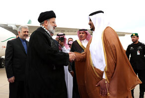 رئیس جمهور وارد ریاض شد