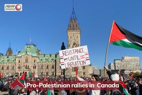 Pro-Palestinian rallies in Canada