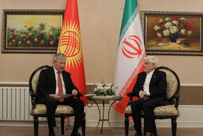 عارف: به توسعه روابط با قرقیزستان اعتقاد راسخ داریم