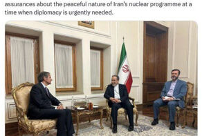 Diplomacy urgently needed, Grossi says after talks in Tehran