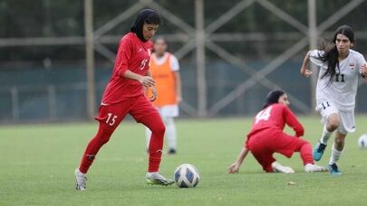 Iran’s women’s football team victorious over Iraq in friendly