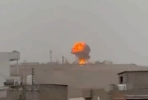 حملۀ پهپادی به میدان نفتی عراق+ فیلم