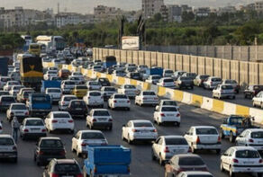 ترافیک سنگین در جنوب به شمال چالوس و آزادراه تهران-شمال