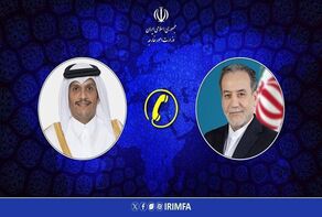 مباحثات هاتفية بين وزير الخارجية الإيراني ورئيس الوزراء القطري