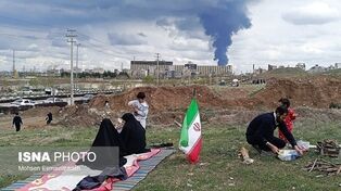 گزارش تصویری| روز طبیعت در مشهد زیر بمباران