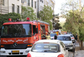 نجات دو جان با دست‌های خالی آتش نشانان