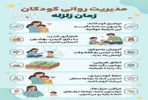 نوراینفو | مدیریت روانی کودکان در زمان وقوع زلزله