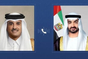 گفت وگوی امیر قطر و رئیس امارات درباره تحولات منطقه
