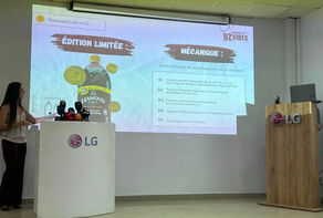 LG الجزائر وحمود بوعلام تطلقان 