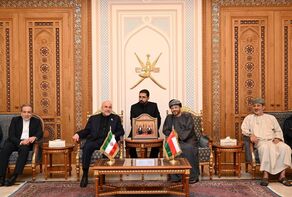 Omani FM welcomes Ghalibaf-led Iranian delegation in Muscat