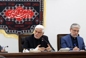 سیمایی رئیس کارگروه دانشگاهیان مراسم تشییع رهبر شهید شد