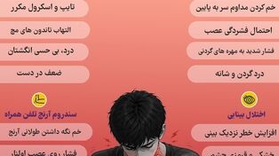 نوراینفو| پیامدهای جسمانی استفاده مفرط از تلفن همراه