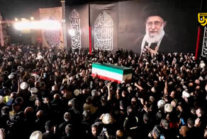 نجف و کربلا در تدارک بزرگترین وداع؛ پیکر رهبر شهید به آستان حرم علوی رسید