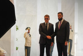 Real Reason Behind Macron's Hasty Trip Through Damascus