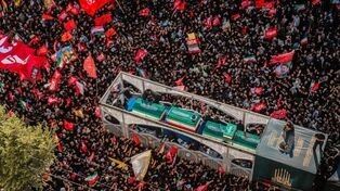 گزارش تصویری| تشییع پیکر مطهر رهبر شهید انقلاب اسلامی در مشهد مقدس