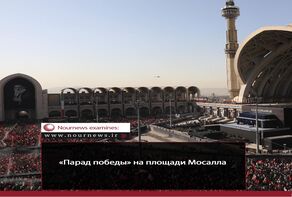 «Парад победы» на площади Мосалла