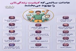 نوراینفو | 13 عادت ساده که کیفیت زندگی شما را بهبود می بخشد
