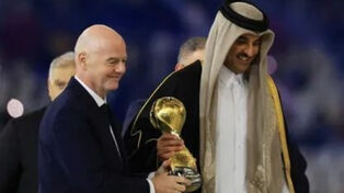 قطر به خاطر اینفانتینو با AFC در افتاد