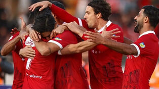 شمس‌آذر 0 - 2 پرسپولیس / سرخ‌پوشان با دست پر از قزوین بازگشتند