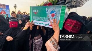 گزارش تصویری| مراسم تشییع پیکر شهدای کوهستک