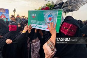 گزارش تصویری| مراسم تشییع پیکر شهدای کوهستک